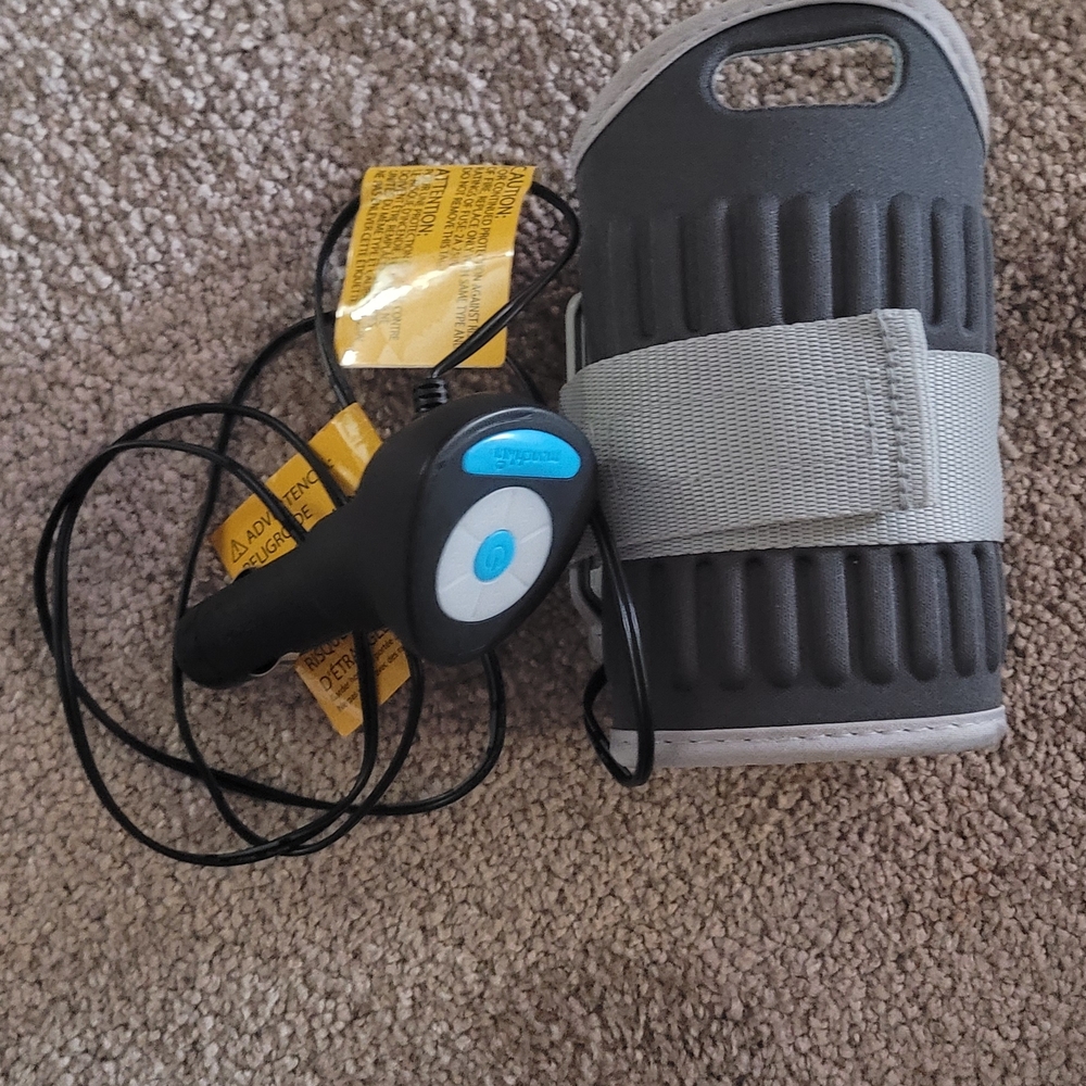 Black Bottle Warmer With Car Charger Adapter